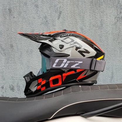 High Quality Motorcycle Off Road Racing Helmet ATV Forest DH Mountain Bike Full Helmet DOT Approved