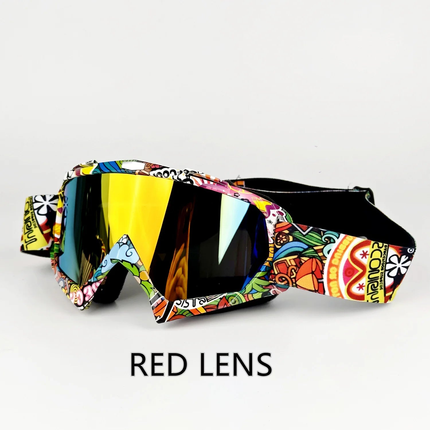 New colors Motocross Goggles Glasses Riding Skiing Sport Eye Ware MX Off Road Helmets Gafas Motorcycle Goggle for ATV DH MTB A8