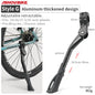 JSHOUBIKE Adjustable Bicycle Kickstand Aluminium Alloy MTB/Snow/Folding Bike/Electric Vehicle Bicycle Side Footrest 24-29 Inch Style G