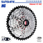 SUNSHINE Bicycle Cassette 8/9/10/11/12Speed Freewheel 32/36T/40T/42T/46T/50T/52T Sprocket HG Structure Flywheel For SHIMANO/SRAM 8 Speed 11T-46T China