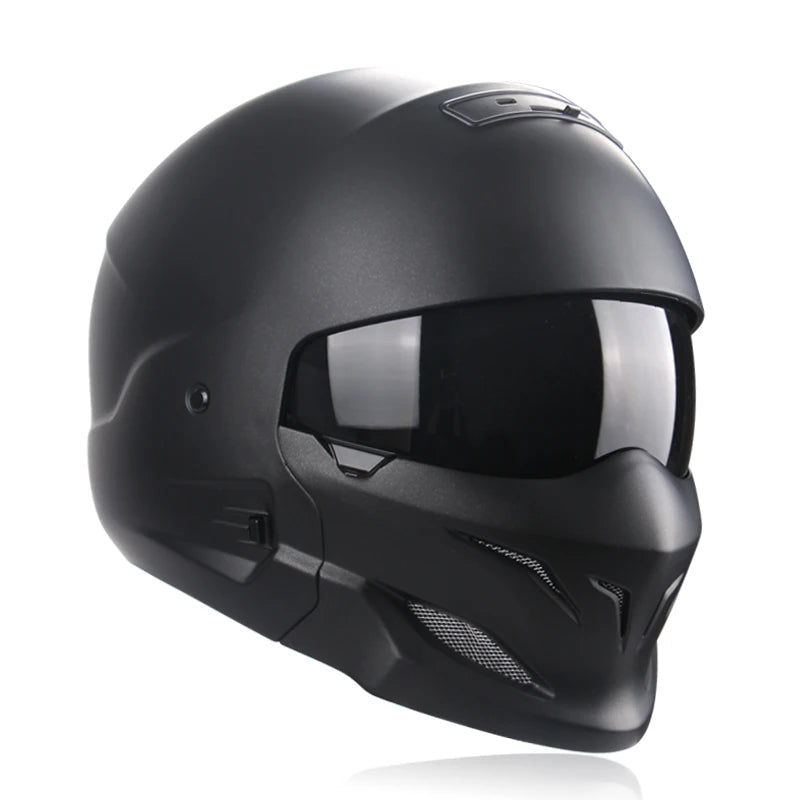 Scorpion Helmet Detachable Multi-purpose Combination Helmet Motorcycle Half Predator Helmet