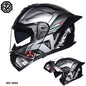 Motorcycle Helmet Dual Visor Modular Flip up Full Face Helmet for Adult Men and Women DOT Approved 8 China