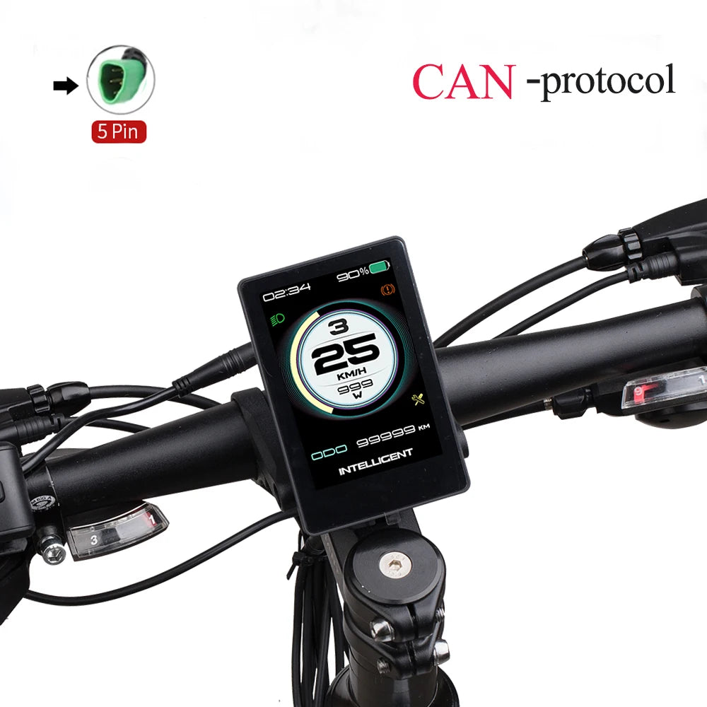 BAFANG CAN-protocol 860C 600C 530S DPC18 P860C,Triangle plug,electric bike display for mid M500 M620, motor kits, Bluetooth
