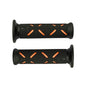 22MM Universal Motorcycle Handlebar Motorbike Grips Rubber Modification Accessories Moto Handles For Honda Suzuki Ducati Benelli Orange