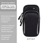Running phone arm Bag for men and women Arm strap Sports arm Sleeve Artifact Wrist bag Waterproof lightweight outdoor equipment Grey