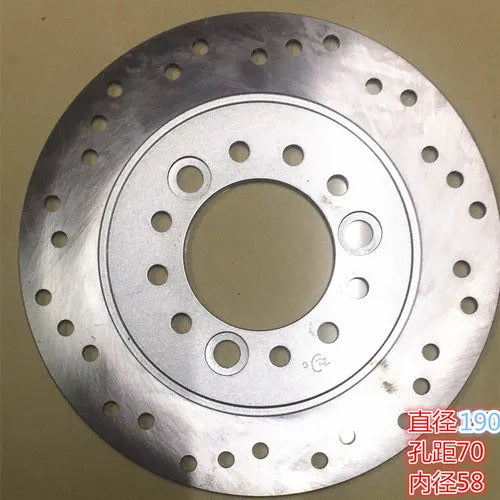 Electric Bike Moto Front Rear Brake Disc For 150CC GY6 QJ Keeway Scooter Honda Yamaha JOG BWS 125 Motorcycle ATV Moped Go Kart 190-70-58
