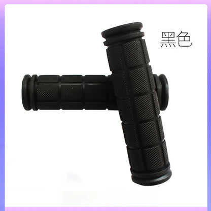Bicycle Grips BMX Bike Handbar Grips Rubber Bilateral Lock Mountain MTB Bikes Handlebar Grips Non-slip Cycling Bike Accessories