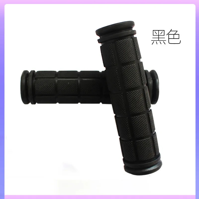 Bicycle Grips BMX Bike Handbar Grips Rubber Bilateral Lock Mountain MTB Bikes Handlebar Grips Non-slip Cycling Bike Accessories soft rubber 2