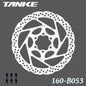 Bike Disc Brake Rotor Disc Brake 2 Piece with 12 Bolts for Road Bike MTB BMX Floating disc Stainless Steel 160-B053 1pc