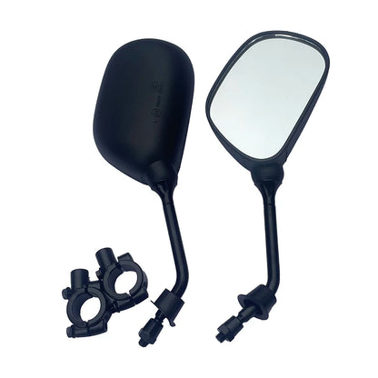 Motorcycle rearview mirror 8mm M8 electric vehicle reversing mirro Scooter Electrical Motor E-Bike Back Side Convex mirrors