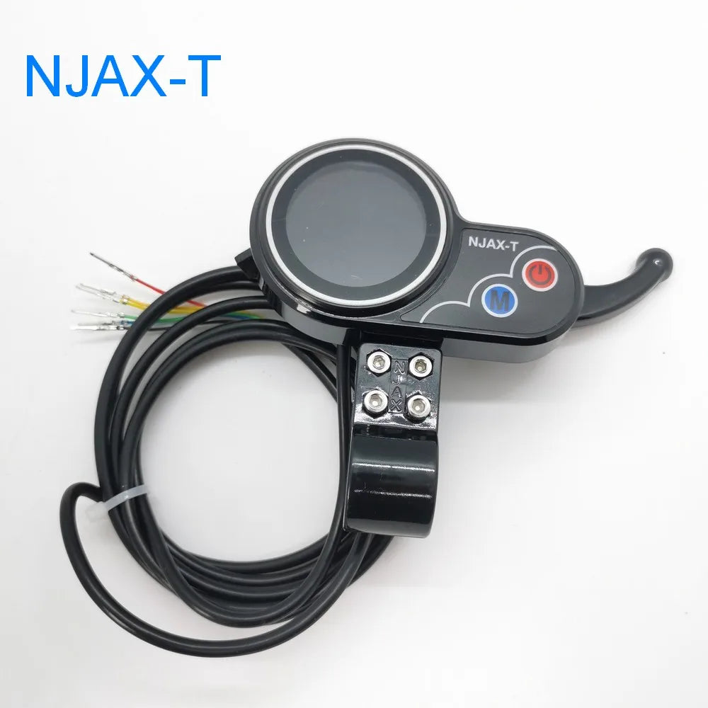 Electric Scooter Instrument Display 24V 36V 48V Dashboard Finger Throttle For Kugoo M4 SEALUP TF-100 NJ AOXIONG Jh-01 LCD Meter NJAX-T LINE