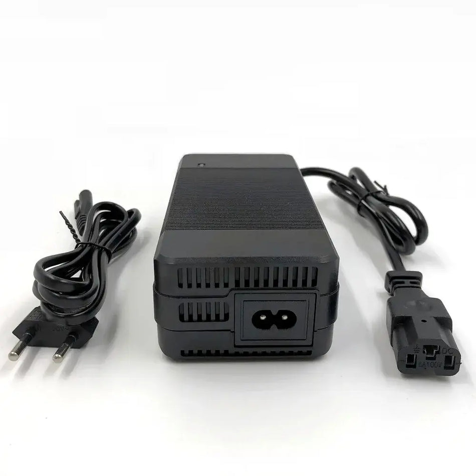 48V Lead Acid Battery Charger for 12Ah 14Ah 20Ah 32Ah High-Quality Smart Charger with Cooling Fan & IEC Connector