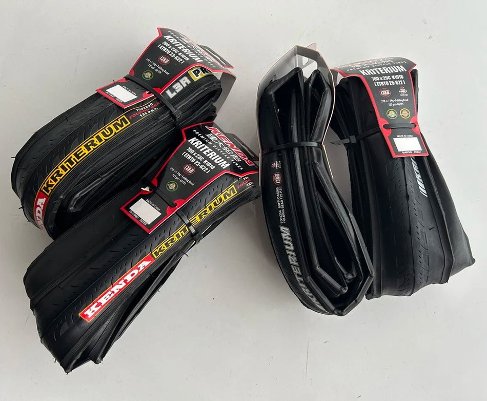 Kenda 60TPI Road Bike Tire - 700c Folding Puncture-Resistant Clinche