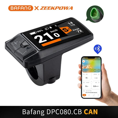 Bafang DP C080.CB CAN protocol e-bike display with Type-C charging port