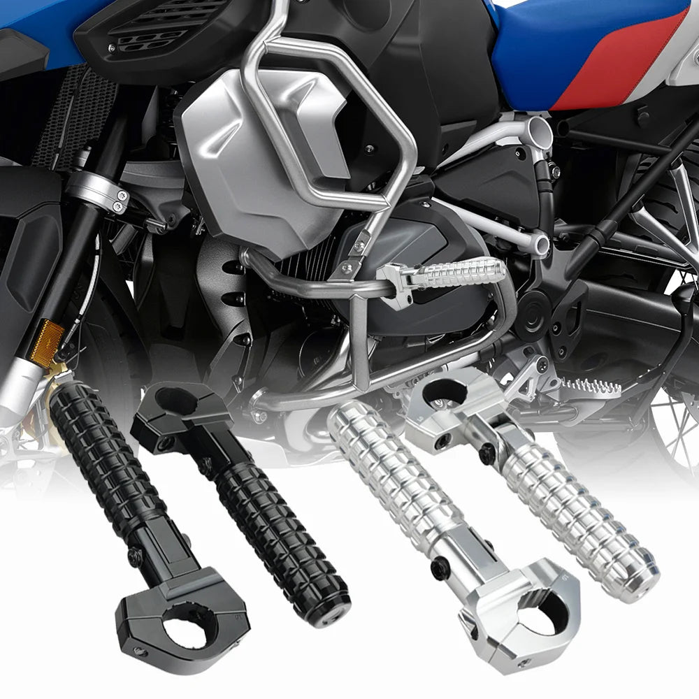 For BMW R1200GS R1250GS R1300GS Universal Footrest F900 F850 F750 G310 GS R S1000 M1000RR Foldable Foot Pegs Pedals Moto Parts