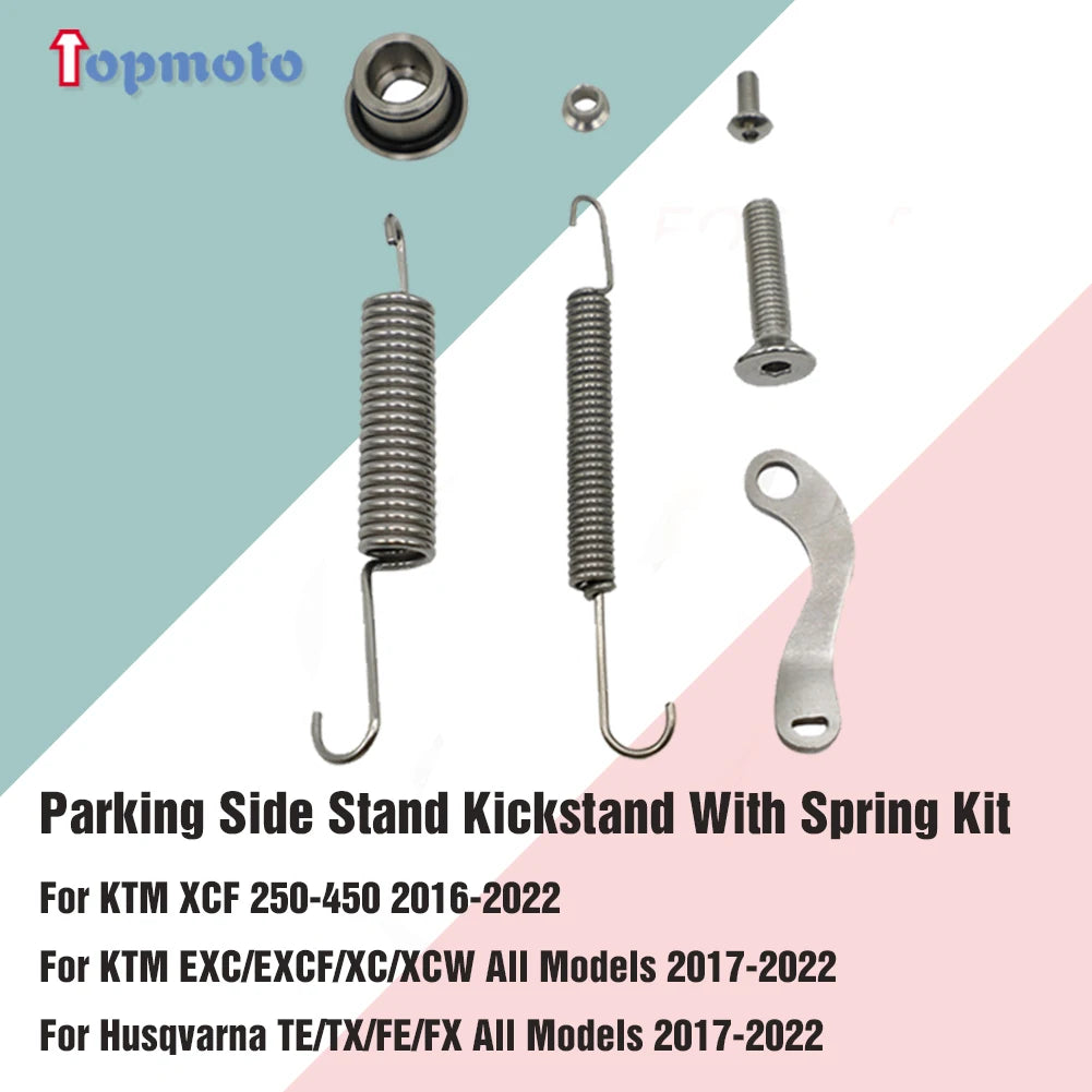 Motorcycle Parking Side Stand Kickstand For KTM 250 300 350 400 450 500 530 XC XCW XCF XCFW EXC EXC EXCF Six Days For Husqvarna