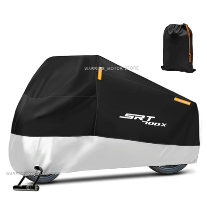 Motorcycle Cover Waterproof Outdoor Scooter UV Protector Dust Rain Cover For QJ Motor SRT 700 X 2024