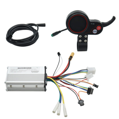 36V 48V Electric Scooter TF-100 Instrument Panel Controller Kit 6-Pin Display and Controller for KuGoo M4 Electric Scooter