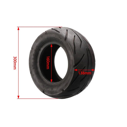 13x5.00-6.5 Electric Scooter Thickened Wear-Resistant Tire 13-Inch Pneumatic Tire Vacuum Tire Pit Bicycle Motorcycle Accessories