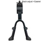 24 26 29 inch Mountain Bike Support Side Kick Stand Adjustable MTB Road Bicycle Kickstand Parking Rack Cycling Parts Foot Brace Black adjust Gasket