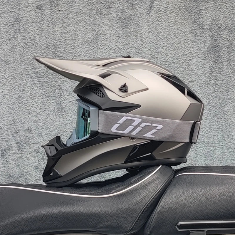High Quality Motorcycle Off Road Racing Helmet ATV Forest DH Mountain Bike Full Helmet DOT Approved