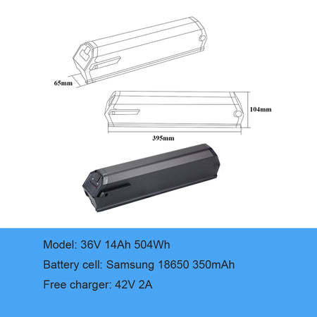 36V 14Ah plus 395L