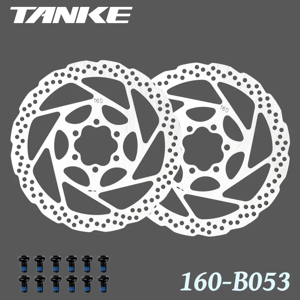 Bike Disc Brake Rotor Disc Brake 2 Piece with 12 Bolts for Road Bike MTB BMX Floating disc Stainless Steel