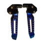 Motorcycle Replacement Foot Pegs Footrest Pedal for 150cc 125cc Pedal Footrests Motorbike Accessories Easy Installation all blue