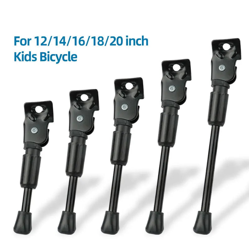 Kids Bike Kickstand Parking Stand Foot Brace Children Bicycle Side Support 12/14/16/18/20 Inch