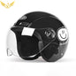 Electric Women Motoctcle Helmet Moped Helmets With Visors Pink Summer For Vespa Bicycle 2