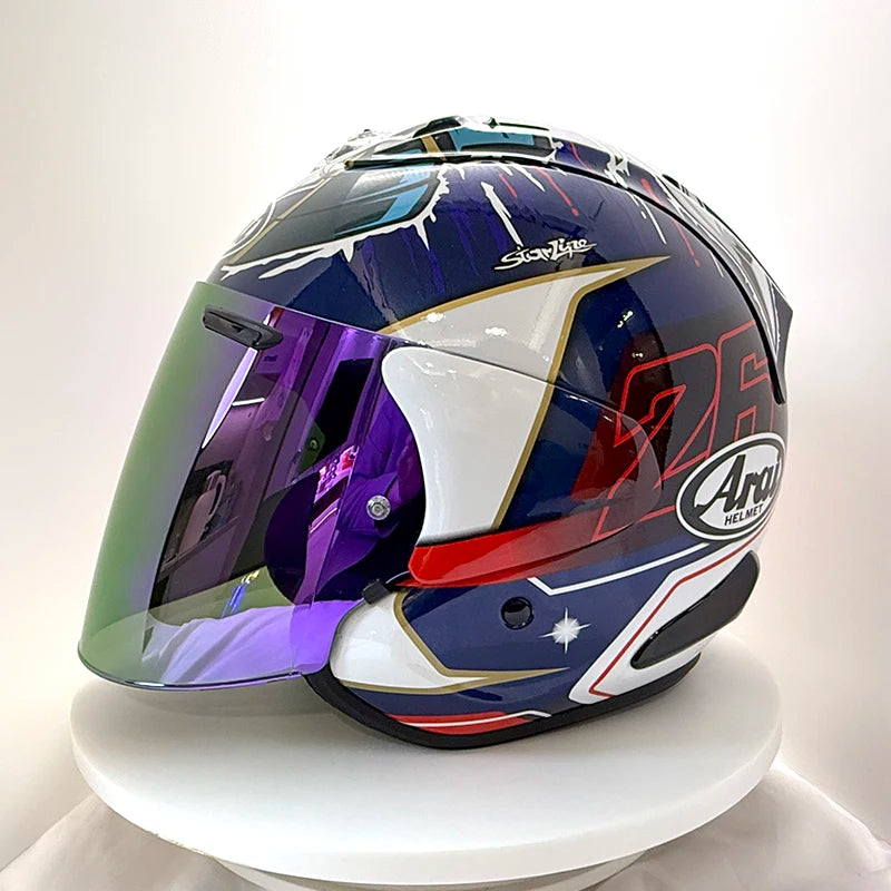 VZ-RAM Pedrosa Shogun Half Helmet Unisex Motorcycle Off-Road SZ-R VAS Helmet Downhill Racing Mountain Cross Casco Capacete Purple China