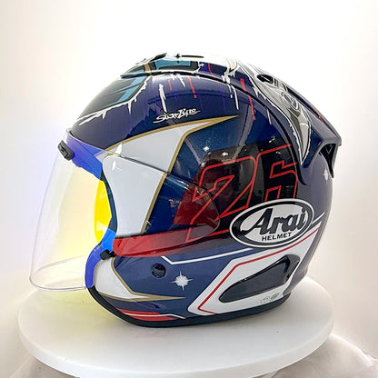 VZ-RAM Pedrosa Shogun Half Helmet Unisex Motorcycle Off-Road SZ-R VAS Helmet Downhill Racing Mountain Cross Casco Capacete Revo Blue China