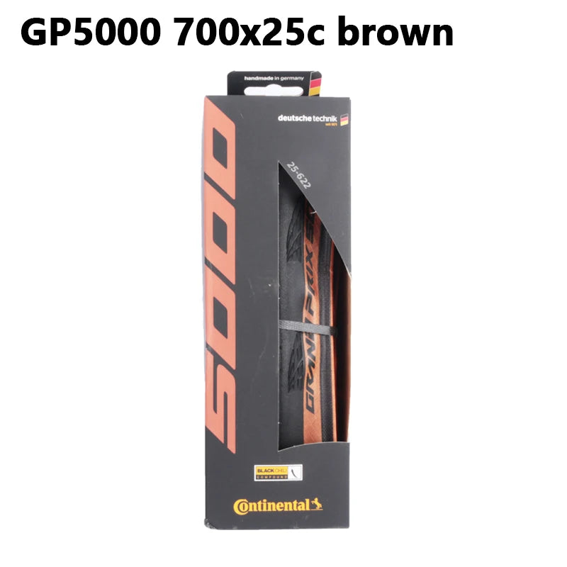 Continental Grand Prix GP5000 Folding Road Bike Tire - 700C (23c / 25c / 28c / 32c) Black