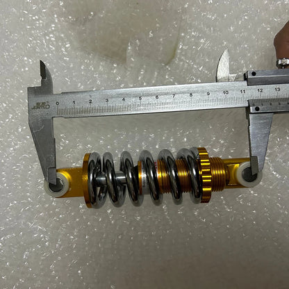Electric Scooter Rear Support Shock Absorber Rear Spring Shock Absorber Center Distance 110mm / 115 / 125mm Gold Shock Absorber 115MM