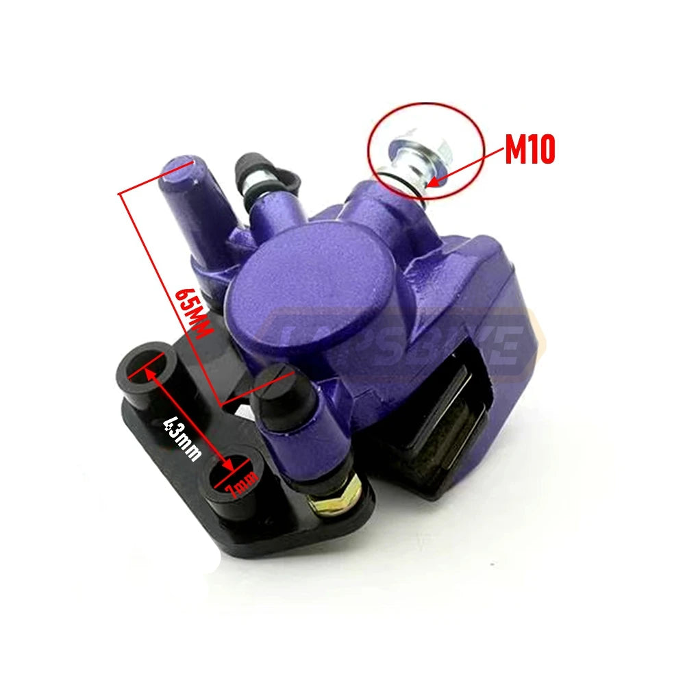 MotorcycleFront Hydraulic Disc Brake Caliper For GY6 YBR125 RSZ FORCE JOG 50cc-125cc Scooter Dirt Pit Bike Moped E-Bike Quad ATV