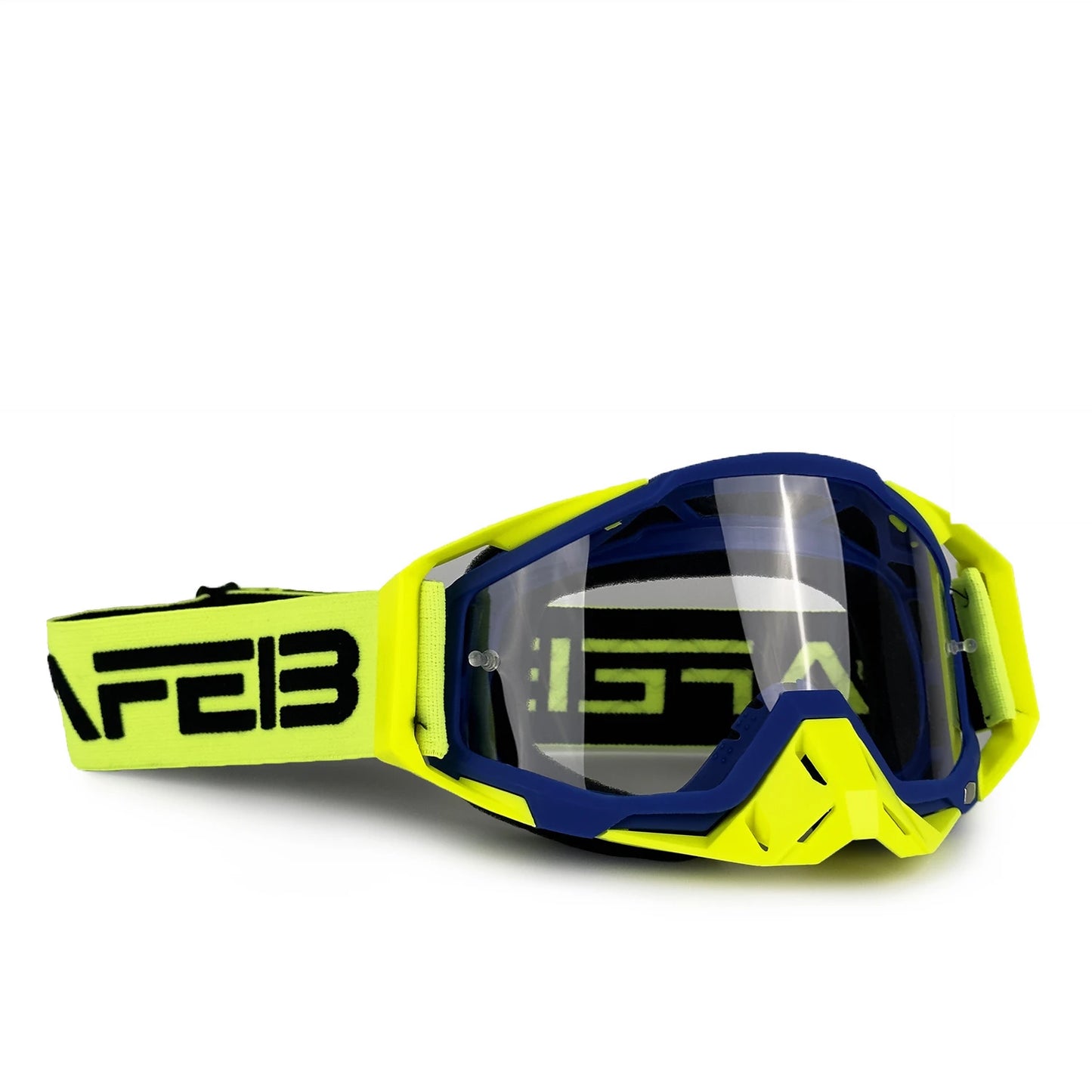 NAFEIB Motocross Glasses Motorcycle Sunglasses Man Windproof Protection Skiing Cycling Racing Off-Road Goggles Tear-off Film
