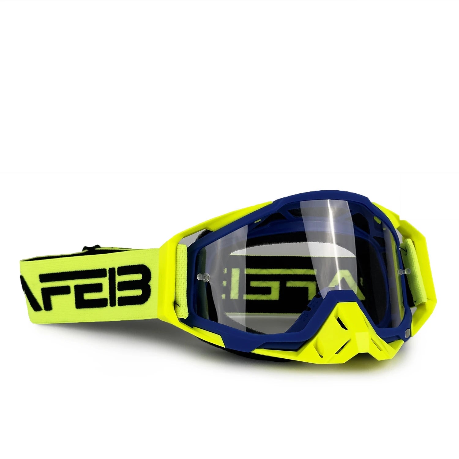 NAFEIB Motocross Glasses Motorcycle Sunglasses Man Windproof Protection Skiing Cycling Racing Off-Road Goggles Tear-off Film