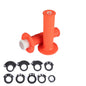 Motorcycle 7/8'' 22mm Handlebar Lock-on Grips Throttle Tube Rubber Grip for KTM HONDA YAMAHA Kawasaki Suzuki