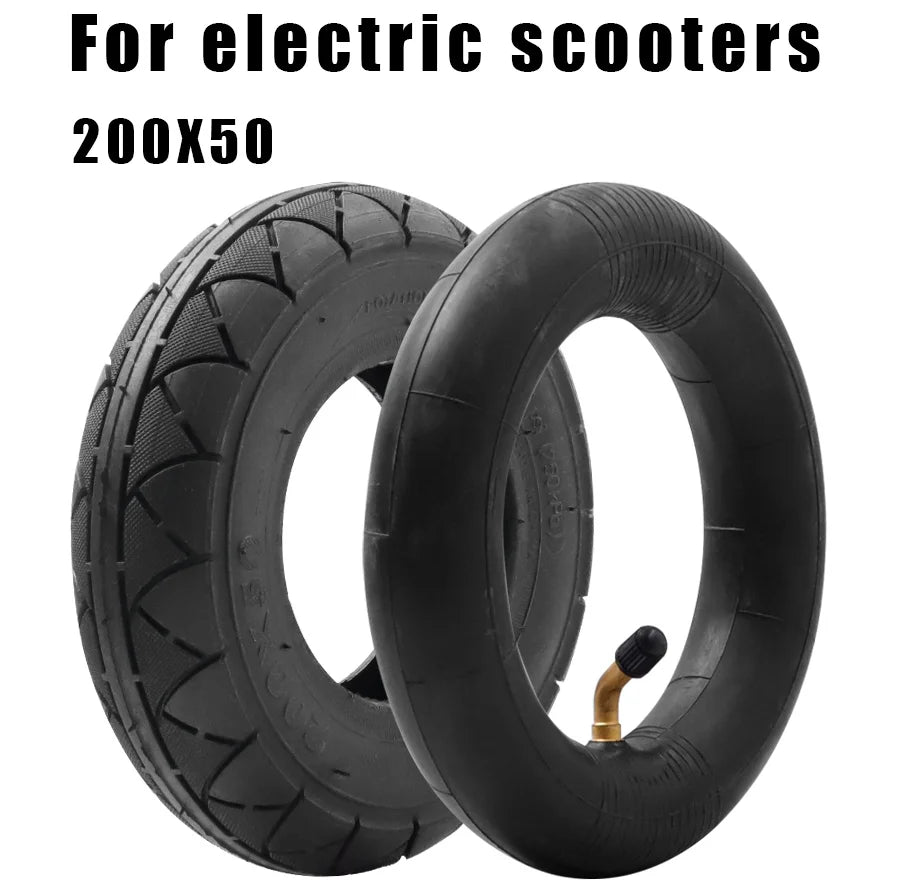 200x50 Inner Outer Tire for 8 Inch Mini Electric Scooter Tyre Electric Vehicle 200*50 Tire Inner Tube Camera Accessories