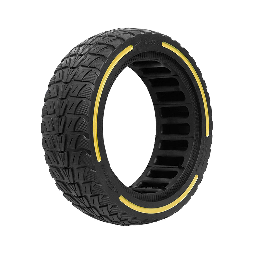 8.5inch Off-road Solid Tire For Dualtron Mini Resistant Tubeless Tires For Speedway Leger Electric Scooter 8.5x2.5 Rubber Tyre Yellow China