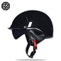 Vintage Half Face Motorcycle Helmet Casco Casque Moto Retro Helmets With Inner Sun Visor d2 China