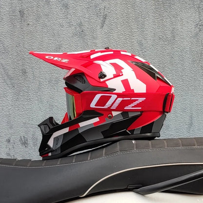 High Quality Motorcycle Off Road Racing Helmet ATV Forest DH Mountain Bike Full Helmet DOT Approved