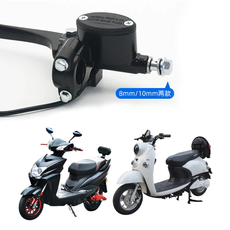 22mm Aluminum Alloy Motorcycle Brake Ebike Hydraulic Brake Electric Handles Pedal Electric Moped equipments Parts Handle Lever