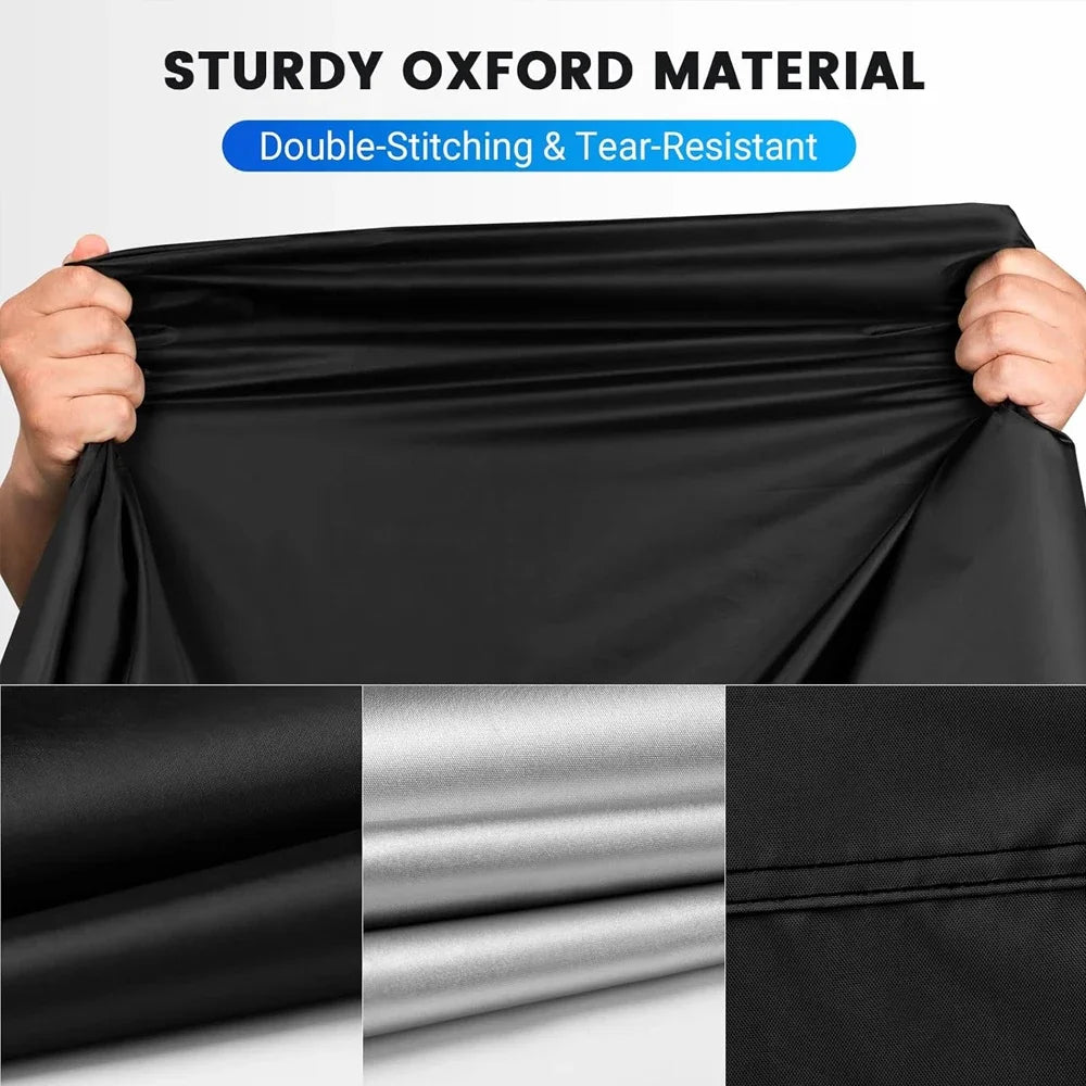 Motorcycle Cover Waterproof Outdoor Indoor Scooter Wear-resistant Fabric 210T Motorbike Cover All Season Dustproof UV Protective