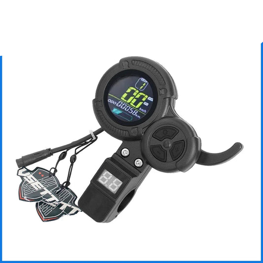 LCD Accelerator Throttle for VSETT 8 8+ 9 9+ For ZERO 8 9 10 8X 10X Z8PRO Electric Scooter Display Throttle Speedmeter Odometer