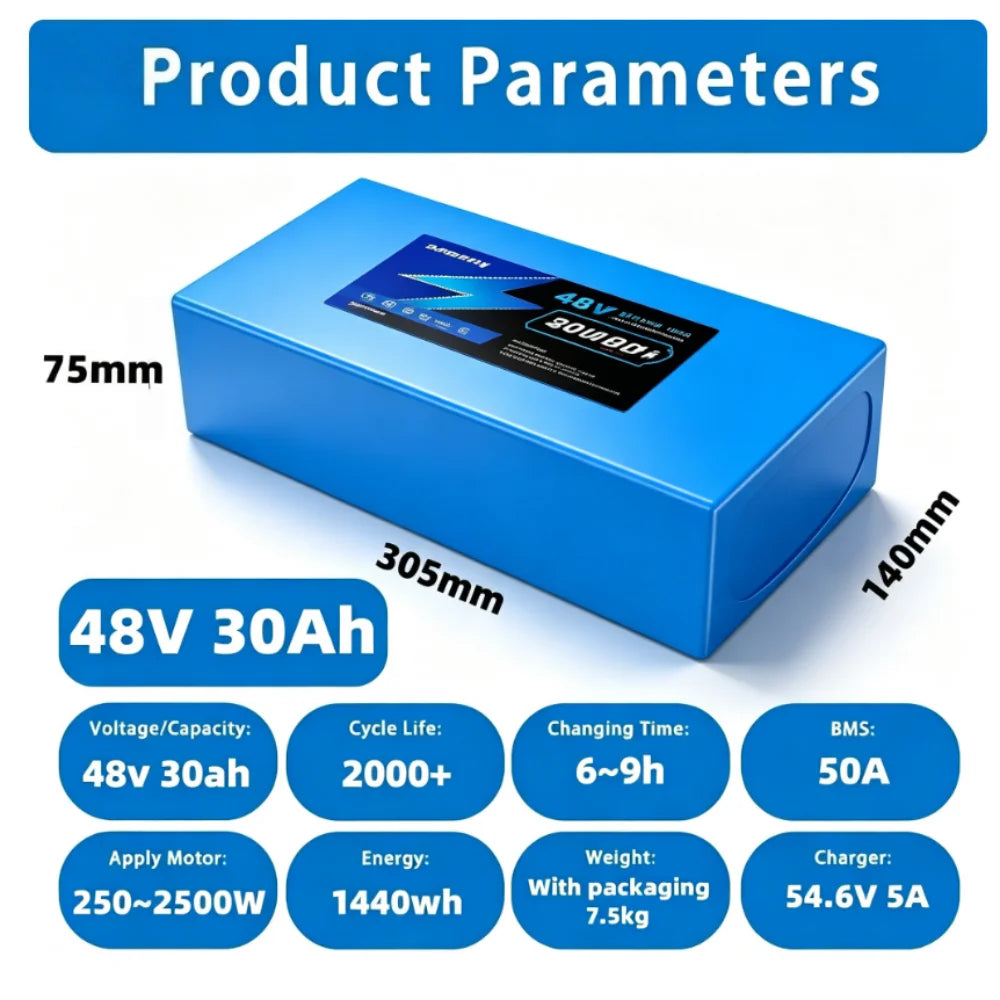 48V30AhWithCharger