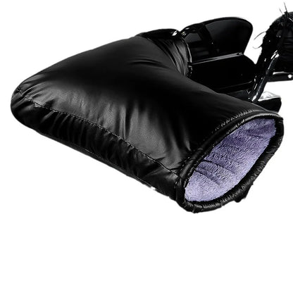 Handle Cover Electric Motorcycle Winter Warm Gloves Windproof Thick Cotton Handguard Handlebar Cover