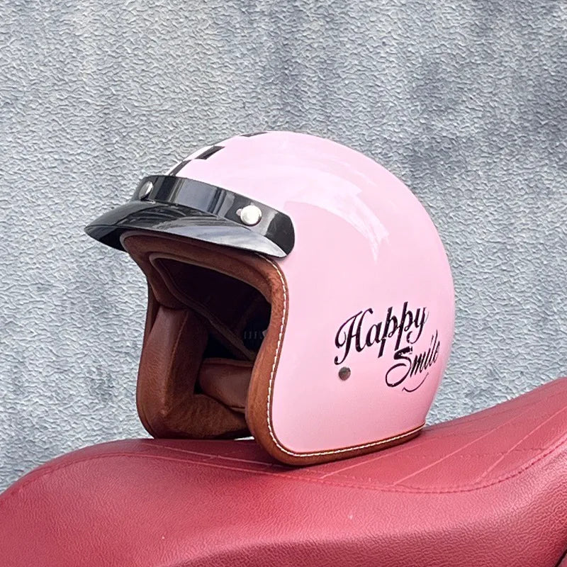Motorcycle Half Open Face Four Seasons Universal Semi-open Motocross Helmet