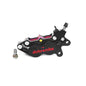 Universal Motorcycle Brake Caliper Axial Brake Pump 4Piston 40mm Mounting For Honda Kawasaki Yamaha RSZ M3 NIU Scooter Dirt Bike Black right