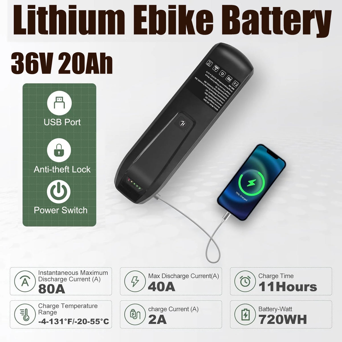 36V20Ah-4Pin-Charger